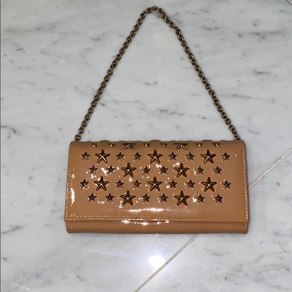 💯 authentic Jimmy Choo wallet On chain clutch - Picture 2 of 8